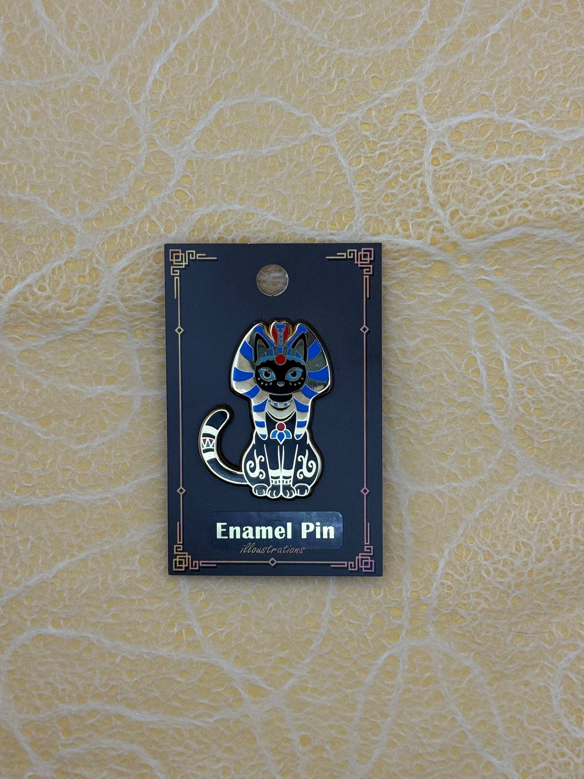 Enamel Pin - Pharaoh Cat