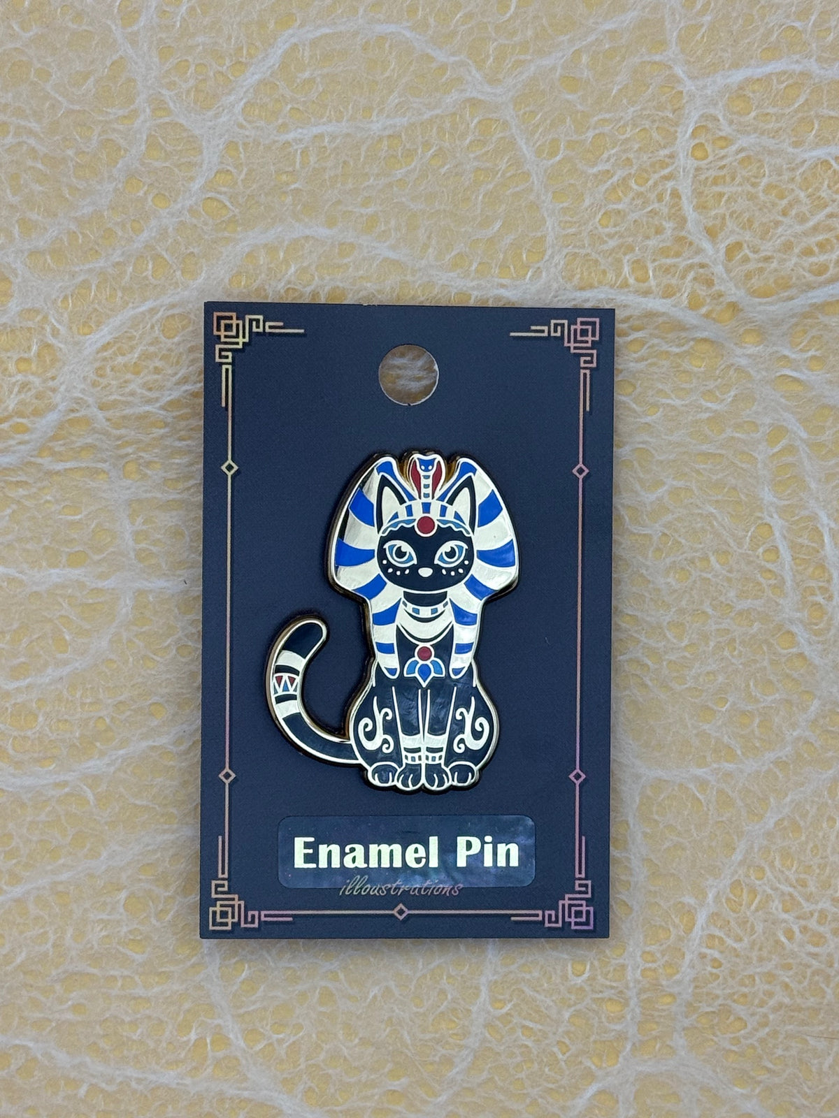 Enamel Pin - Pharaoh Cat
