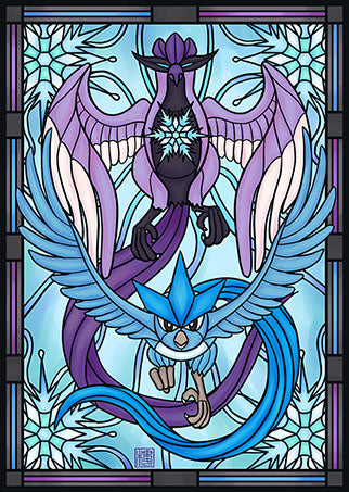Stained Glass - Mystical Ice