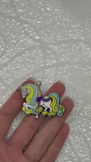 Enamel Pin - Carousel Unicorn
