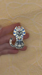 Enamel Pin - Pharaoh Cat