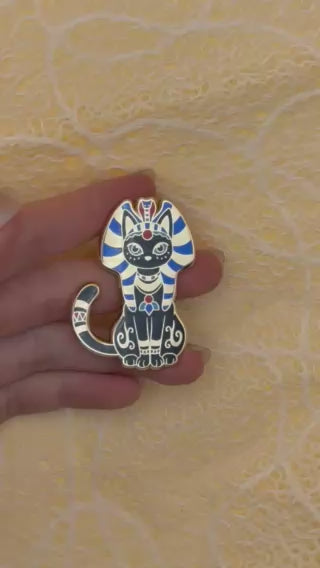 Enamel Pin - Pharaoh Cat