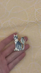 Enamel Pin - Bastet x Wadjet