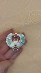 Enamel Pin - Scarab Sunrise