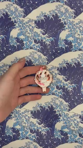 Enamel Pin - Ghostly Fox