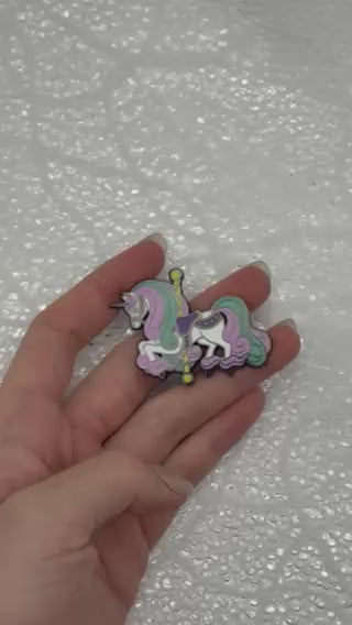 Enamel Pin - Carousel Unicorn