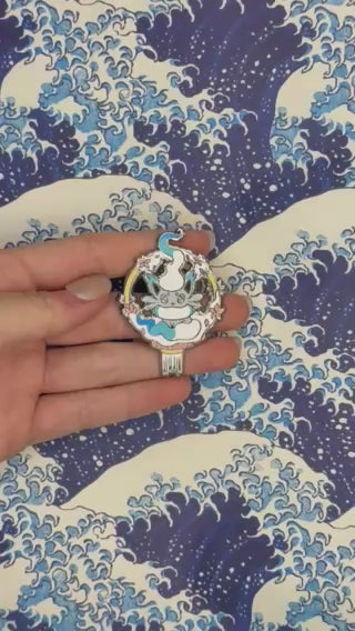 Enamel Pin - Ghostly Fox