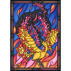 Stained Glass - Dark Fyre